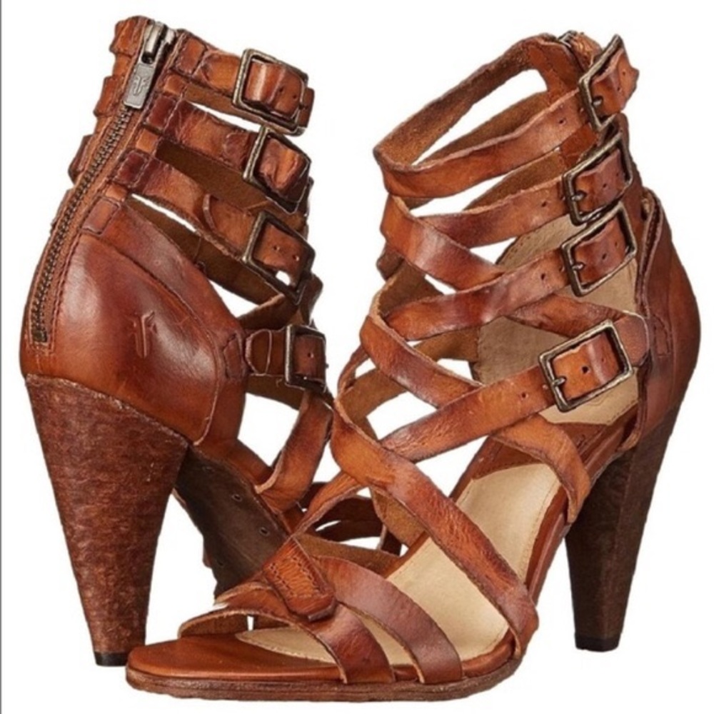 Frye Mika Strappy Sandals.